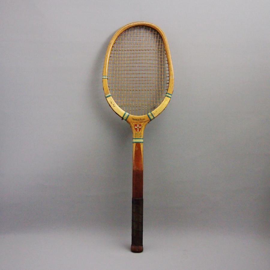 Vintage Wood Tennis Racket Cambridge University