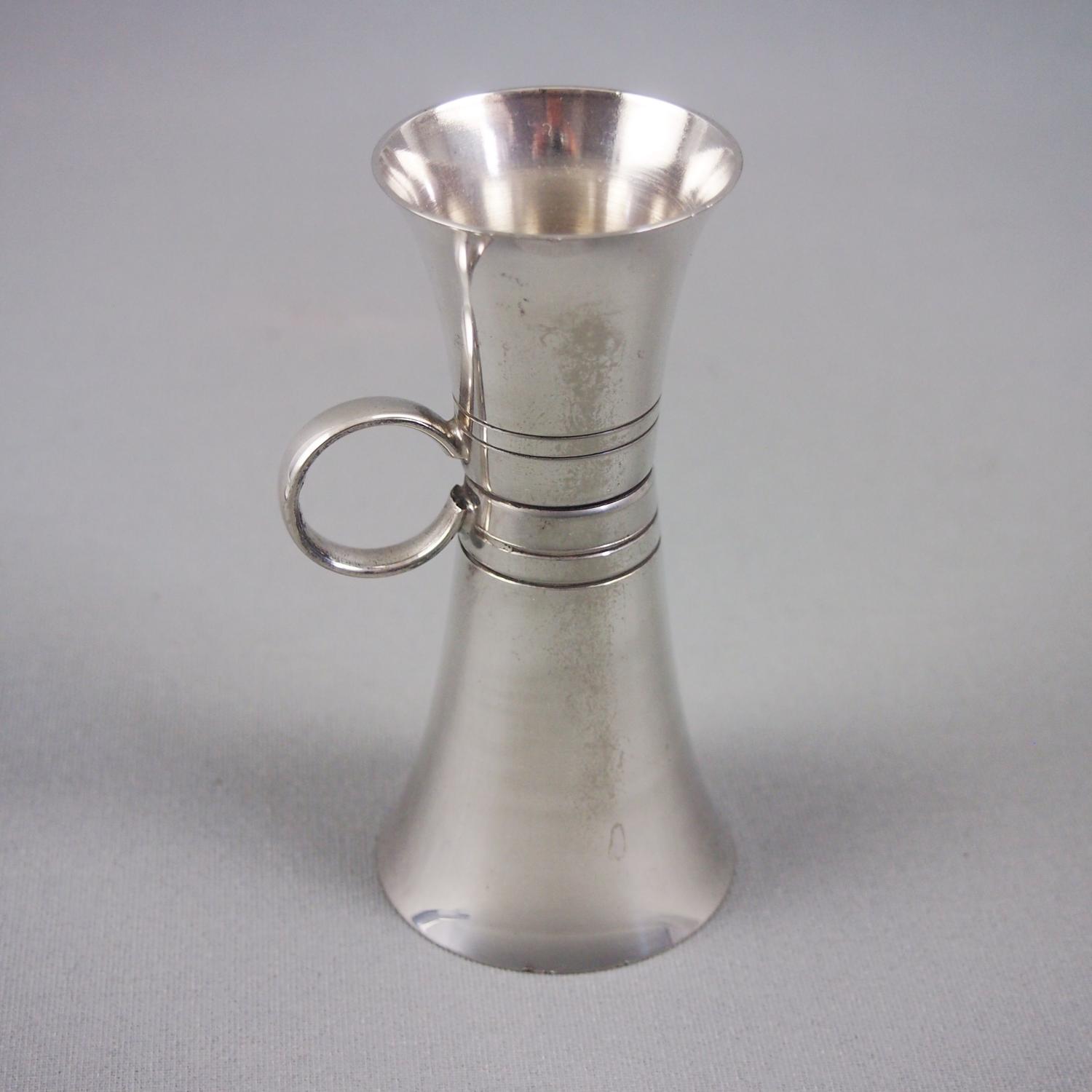 Silver Plated Cocktail Measure or Jigger C1950s