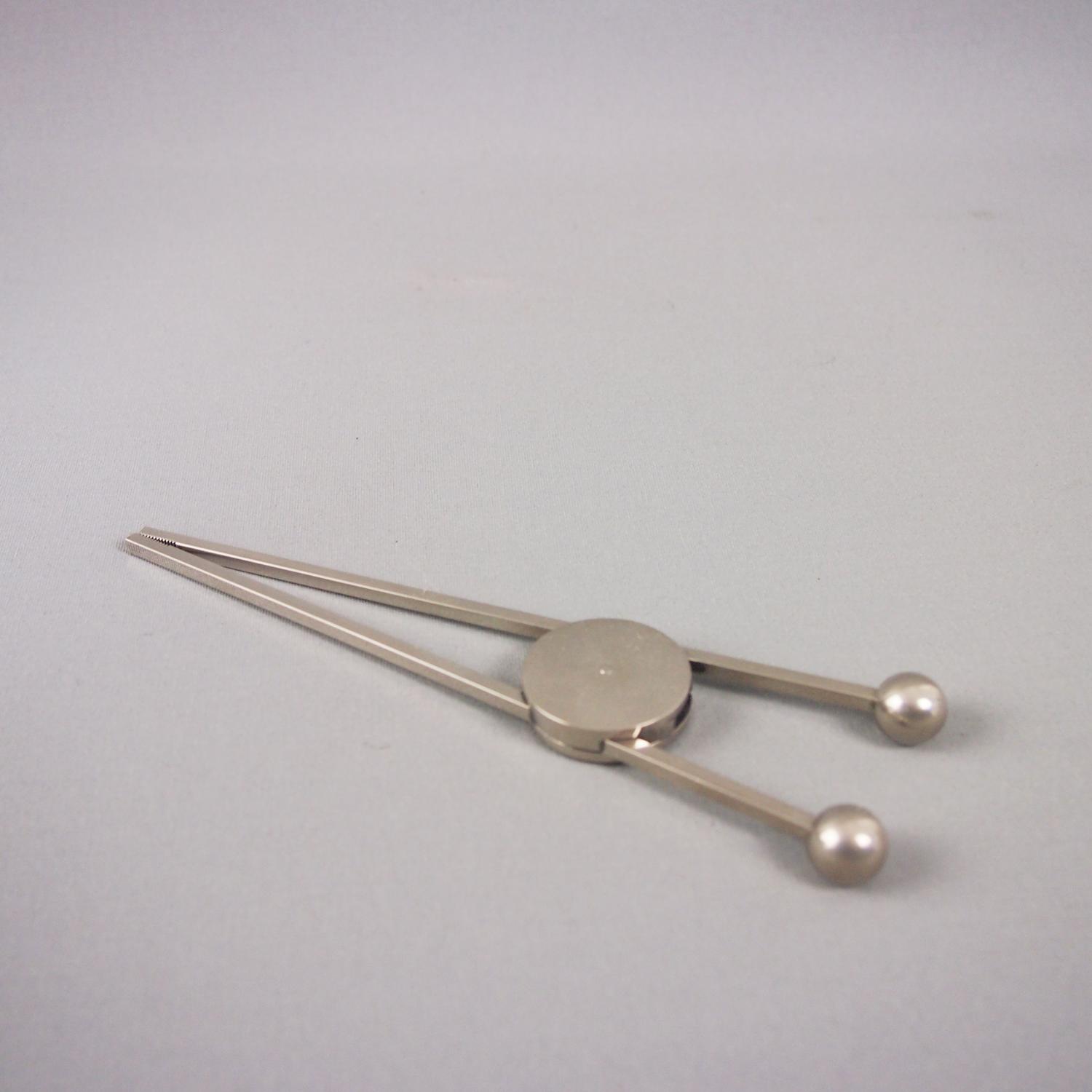 Silver Plated Deco Ice Tongs