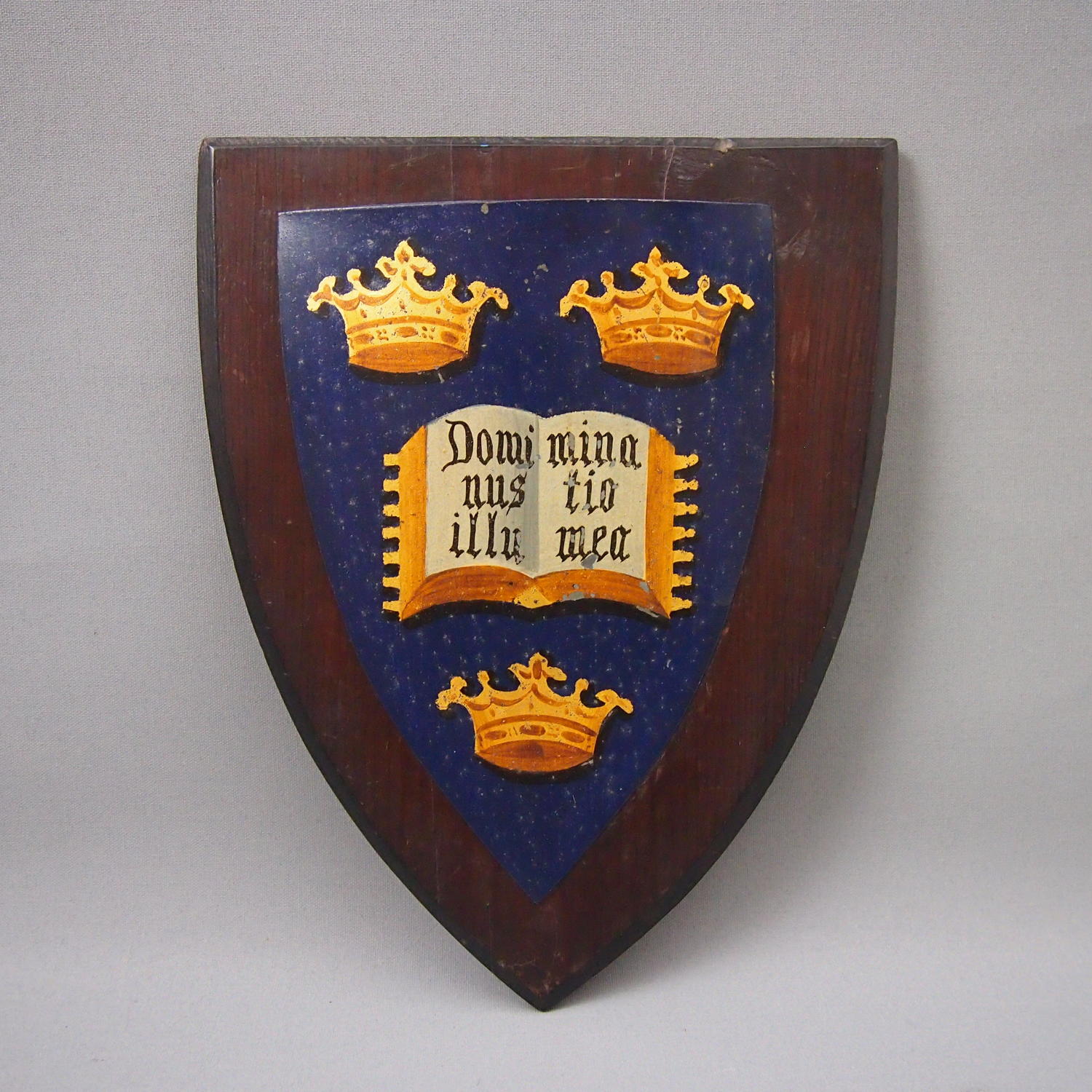 Oxford College University Coat of Arms  Crest C1900