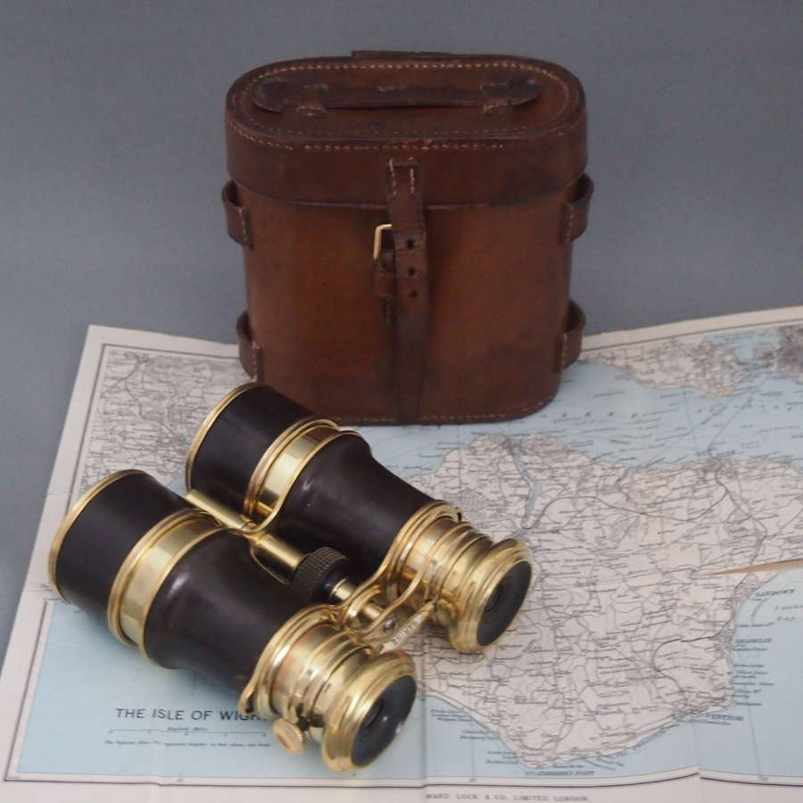 Antique Triple Lens Binoculars W8557