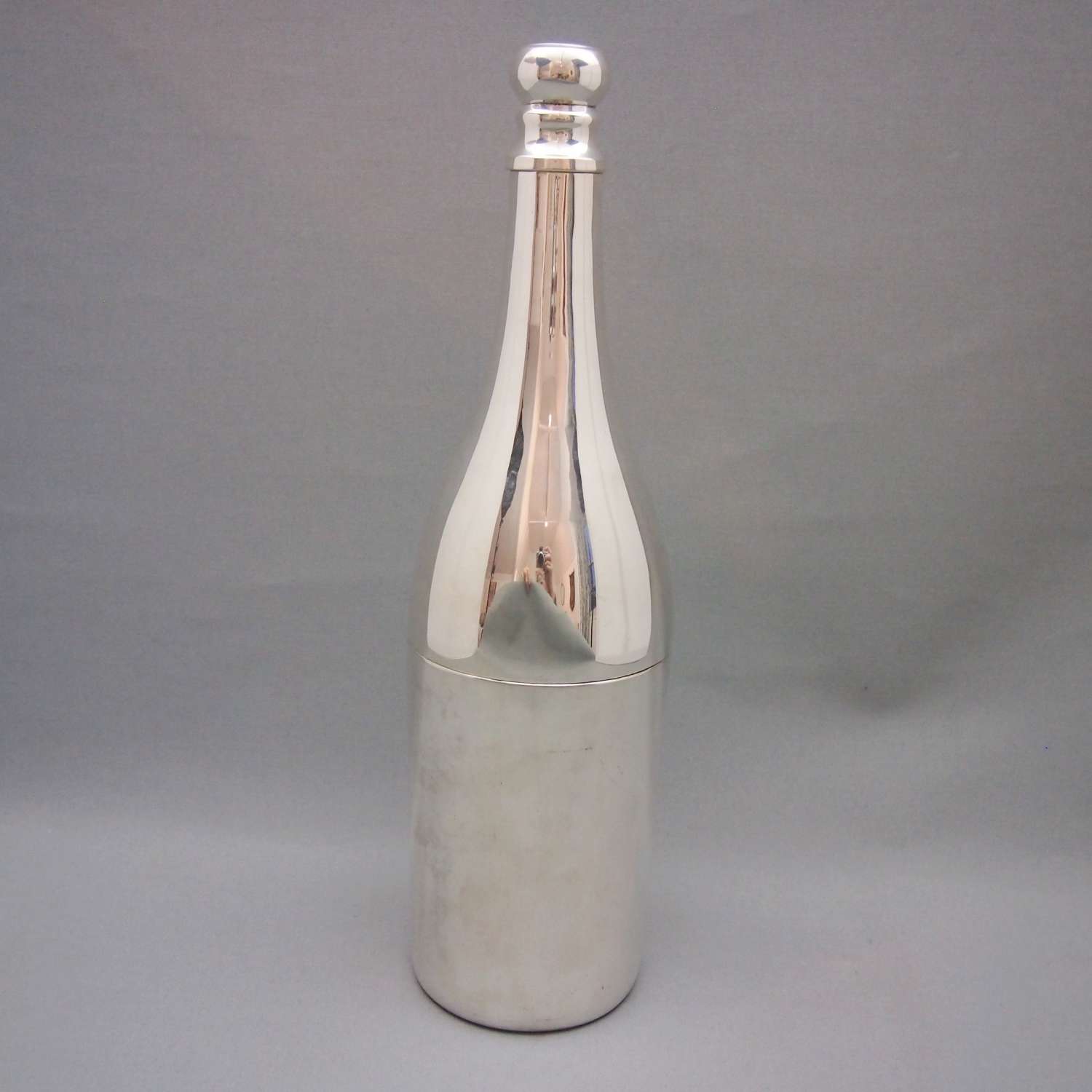 Vintage Silver Plated Unusual Bottle Holder W8600.